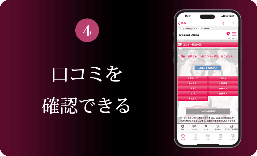 Step4 毎日のイベントが確認できる